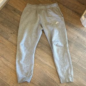 Large Grey Nike Sweatpants